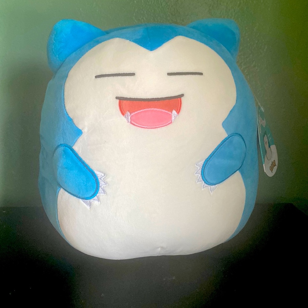 Squishmallows Pokémon Snorlax 10" Plush Stuffed Animal Jazwares Kellytoy 2023